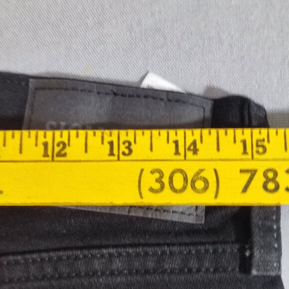 Signature by Levi Strauss jeans men's size W30/L32 Black colour Slim S26 Skinny - Picture 12 of 14